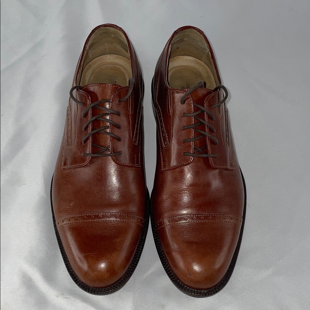 JOHNSTON & MURPHY SIGNATURE BURKS CAPSTONE OXFORDS FTL-10-172